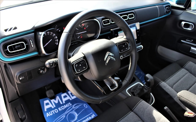 Citroen C3 cena 58900 przebieg: 13444, rok produkcji 2020 z Międzylesie małe 407